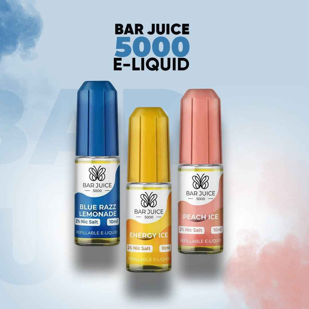 Elevate Your Vaping Experience with Bar Juice 5000 10ml Nic Salts E-Liquids
