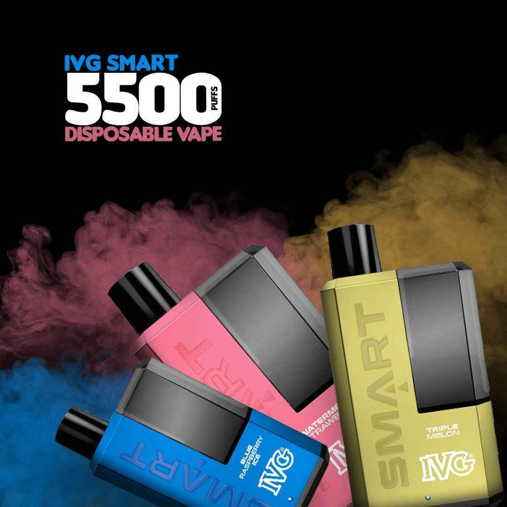 Unmatched Vaping Satisfaction with the IVG Smart 5500 Puffs Disposable Vape