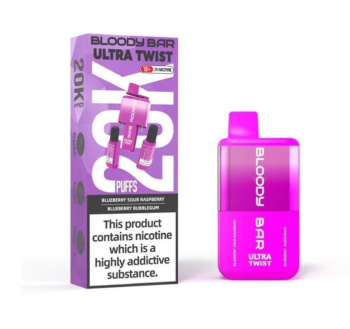 Bloody Bar Ultra Twist 20000 Vape Box of 5