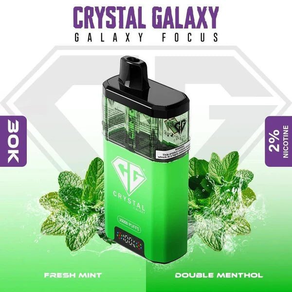 crystal galaxy vape 30000 Crystal Galaxy 30k Prefilled Vape Kit (Pack of 5)