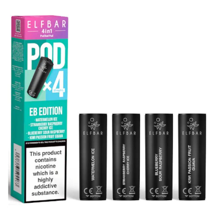 Elf Bar 4 in 1 Prefilled Pods (Pack of 5)