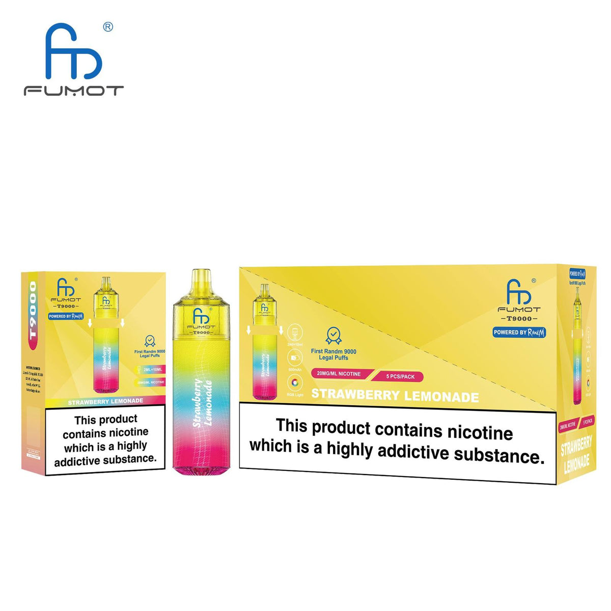 Fumot T9000 Prefilled Vape Kit (Pack of 5)