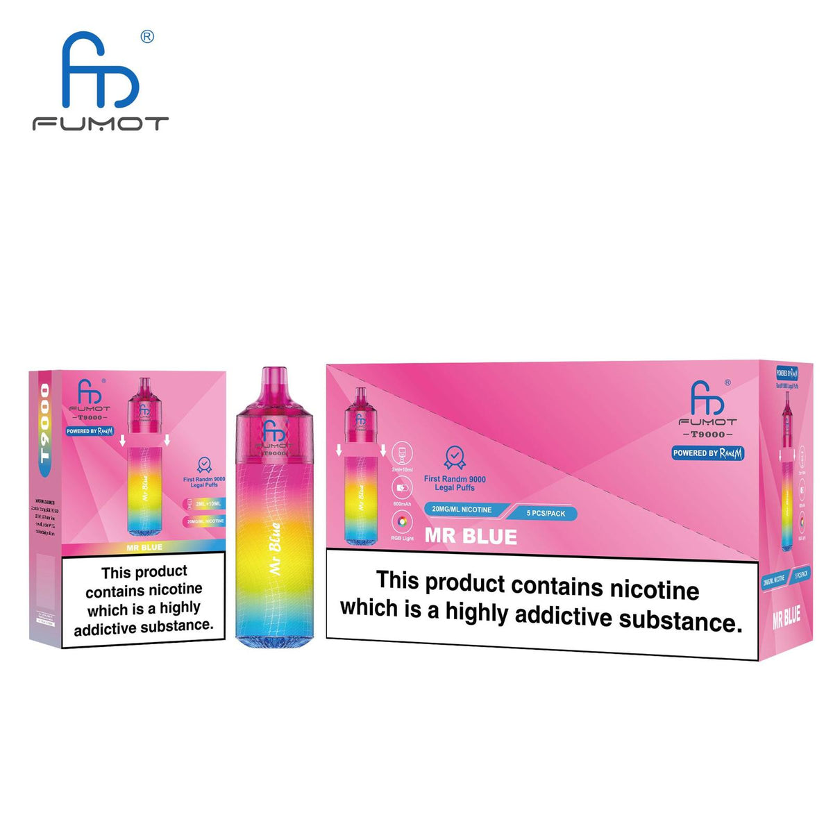Fumot T9000 Prefilled Vape Kit (Pack of 5)