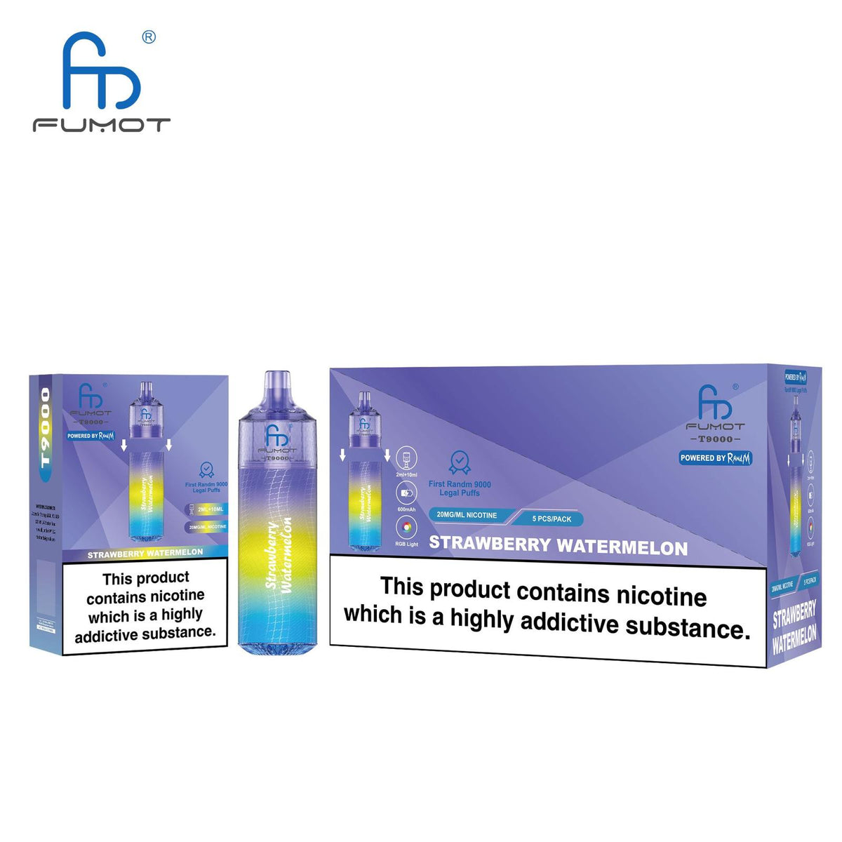 Fumot T9000 Prefilled Vape Kit (Pack of 5)