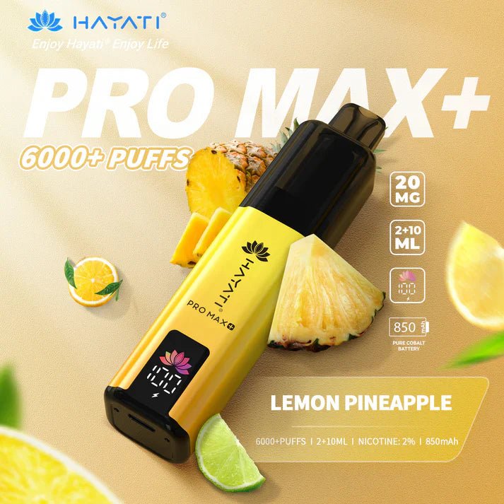 Hayati Pro Max+ Plus 6000 Prefilled Vape Kit