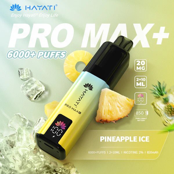 Hayati Pro Max+ Plus 6000 Prefilled Vape Kit (Pack of 5)