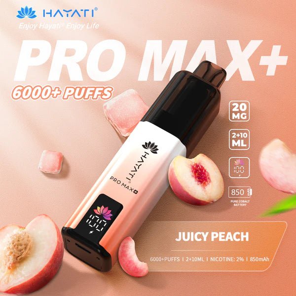 Hayati Pro Max+ Plus 6000 Prefilled Vape Kit (Pack of 5)