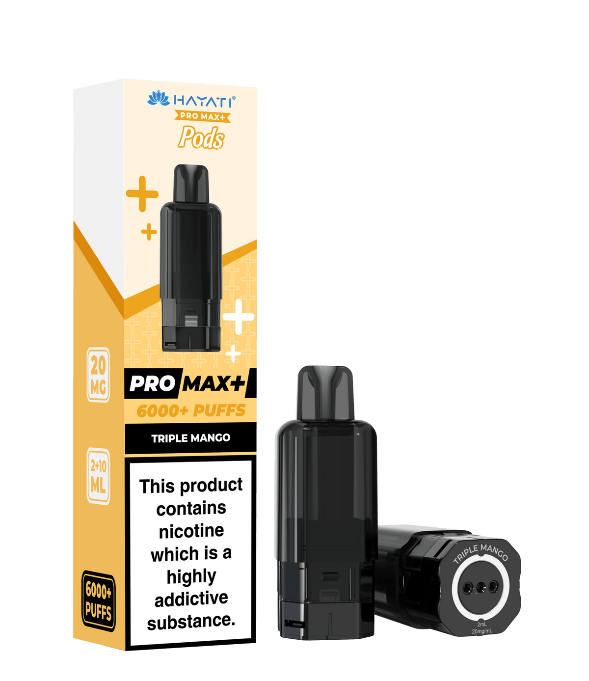 Hayati Pro Max+ 6K Refill Pods (Pack of 5)