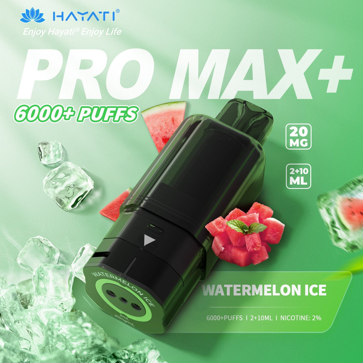 Hayati Pro Max+ 6K Refill Pods (Pack of 5)