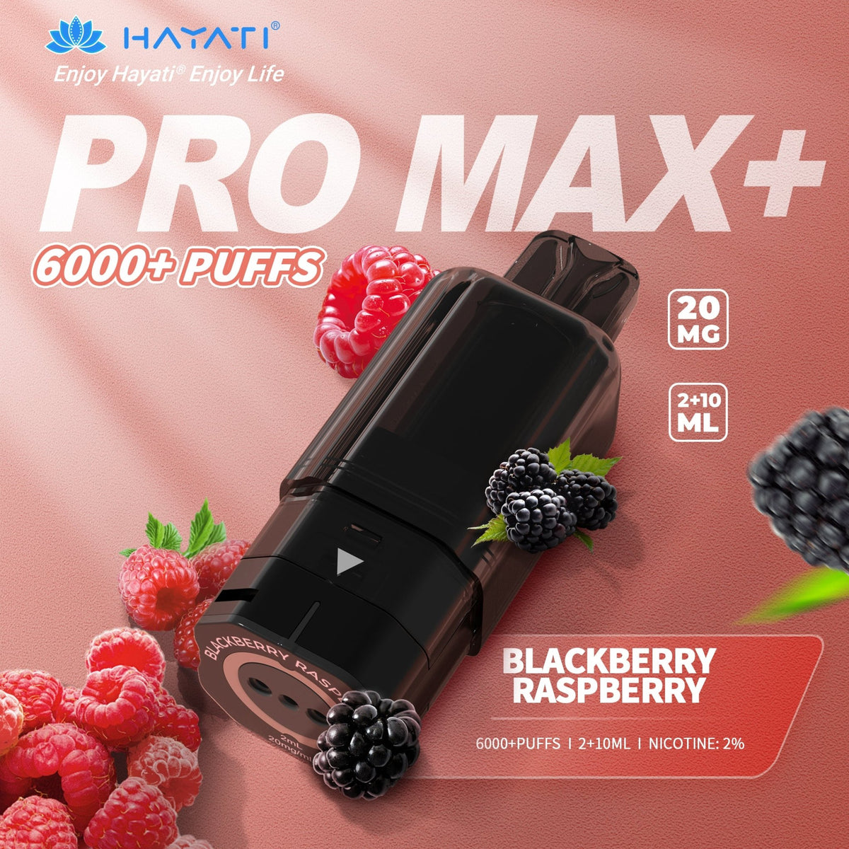 Hayati Pro Max+ 6K Refill Pods (Pack of 5)