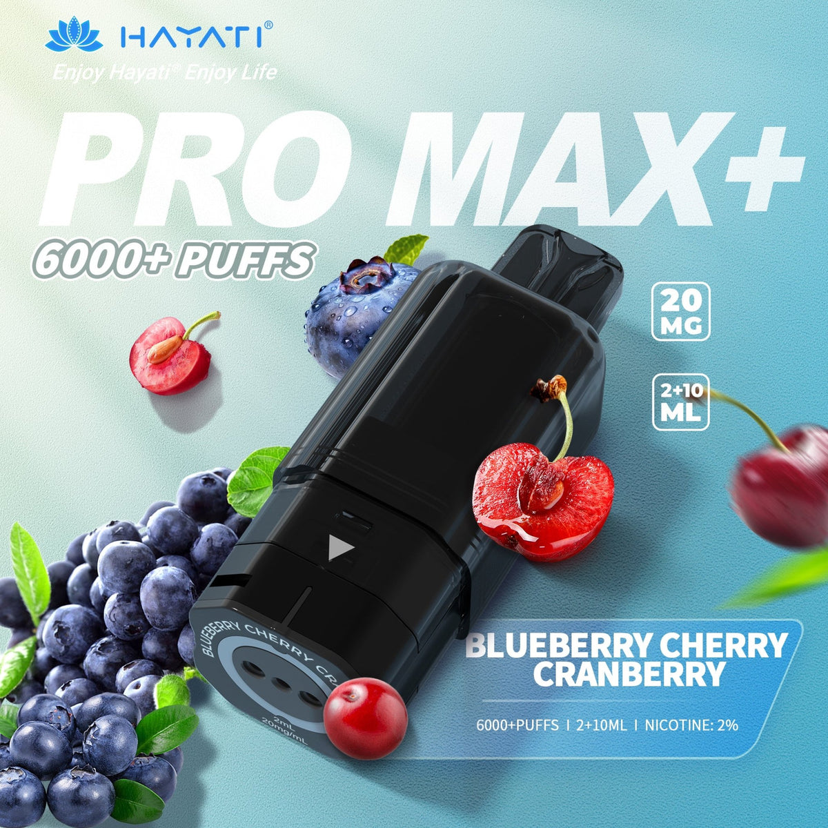 Hayati Pro Max+ 6K Refill Pods (Pack of 5)