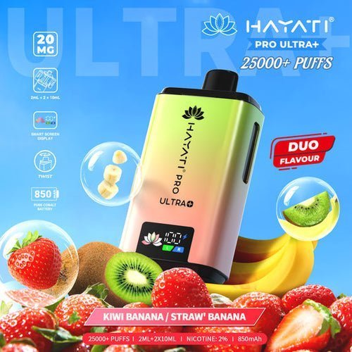Hayati Pro Ultra Plus 25k Prefilled Vape Kit (Pack of 5)