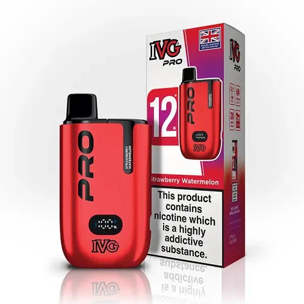 IVG Pro 12k Prefilled Vape Kit (Pack of 5)