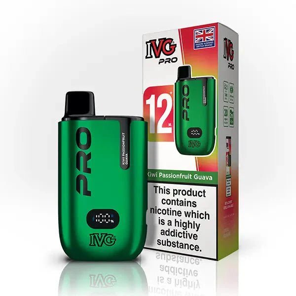 IVG Pro 12k Prefilled Vape Kit (Pack of 5)