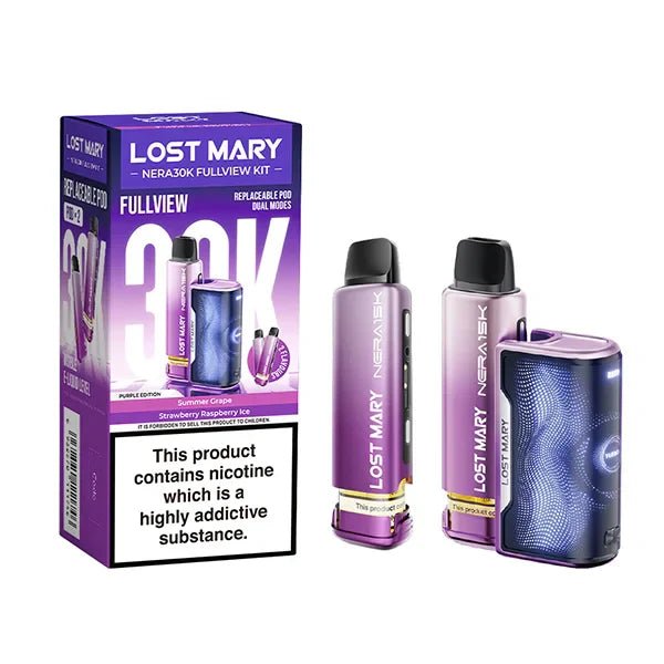 Lost Mary Nera 30K Fullview Prefilled Pod Kit (Pack of 5)