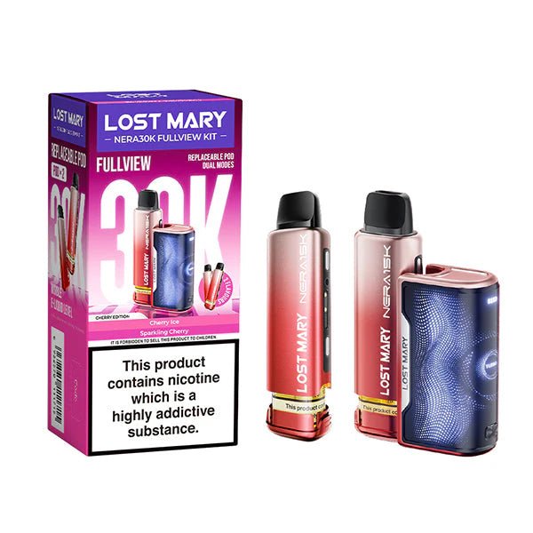 Lost Mary Nera 30K Fullview Prefilled Pod Kit (Pack of 5)