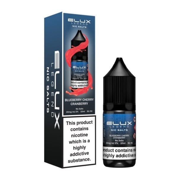 Elux Legend Nic Salts - 10ml E-liquids - Box of 10