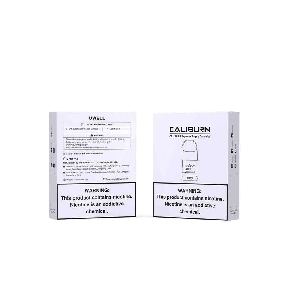 Uwell - Caliburn Explorer Pods - Pack of 2