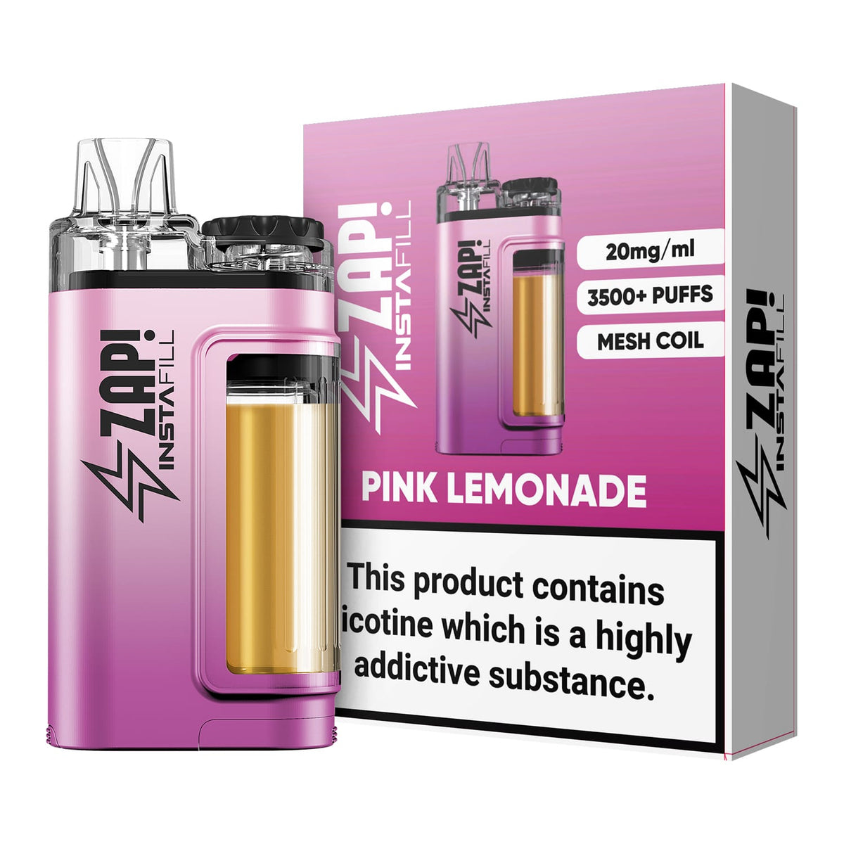 Zap! Instafill 3500 Puffs Pod Vape Kit