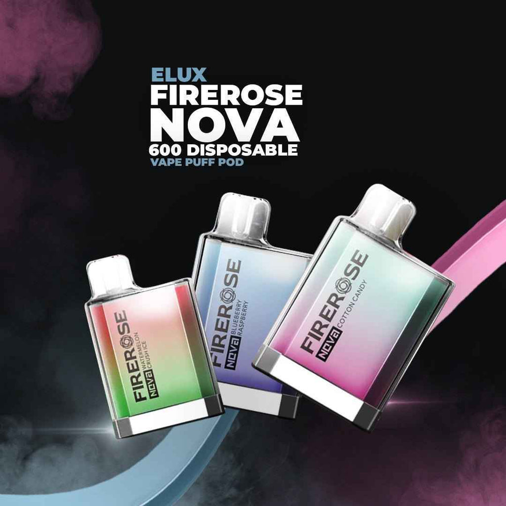 ELUX Firerose Nova 600: Redefining Disposable Vape Pod Standards