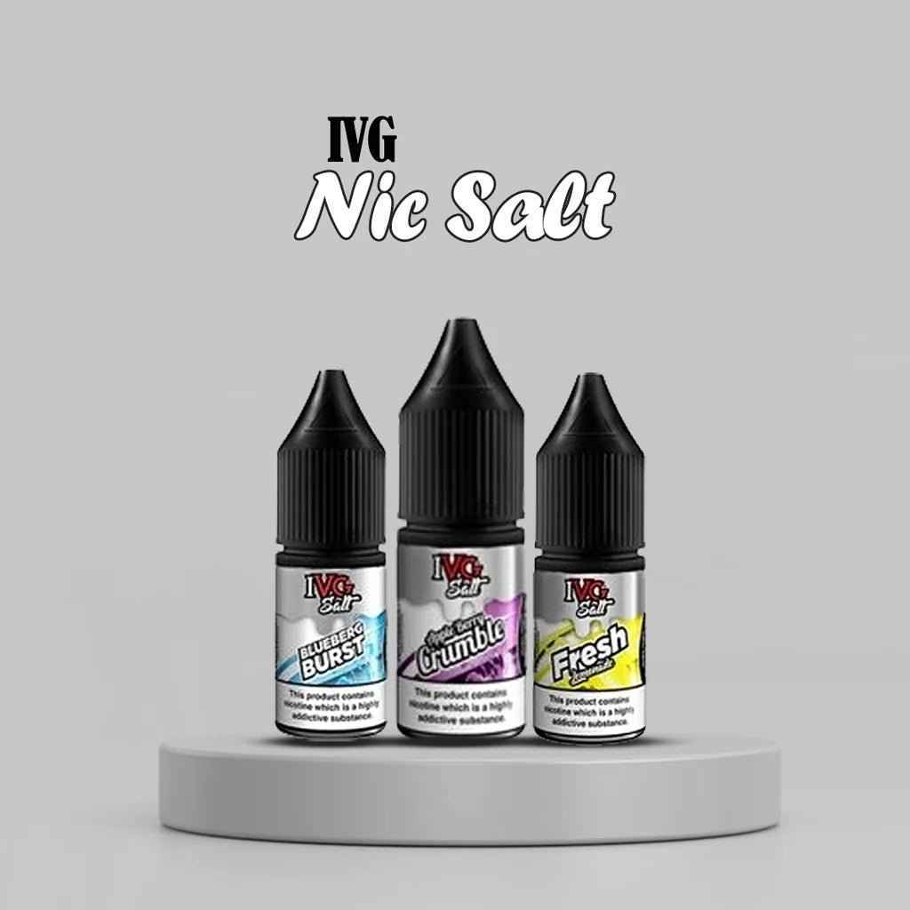 IVG's 10ml Nic Salt: Taste the Difference