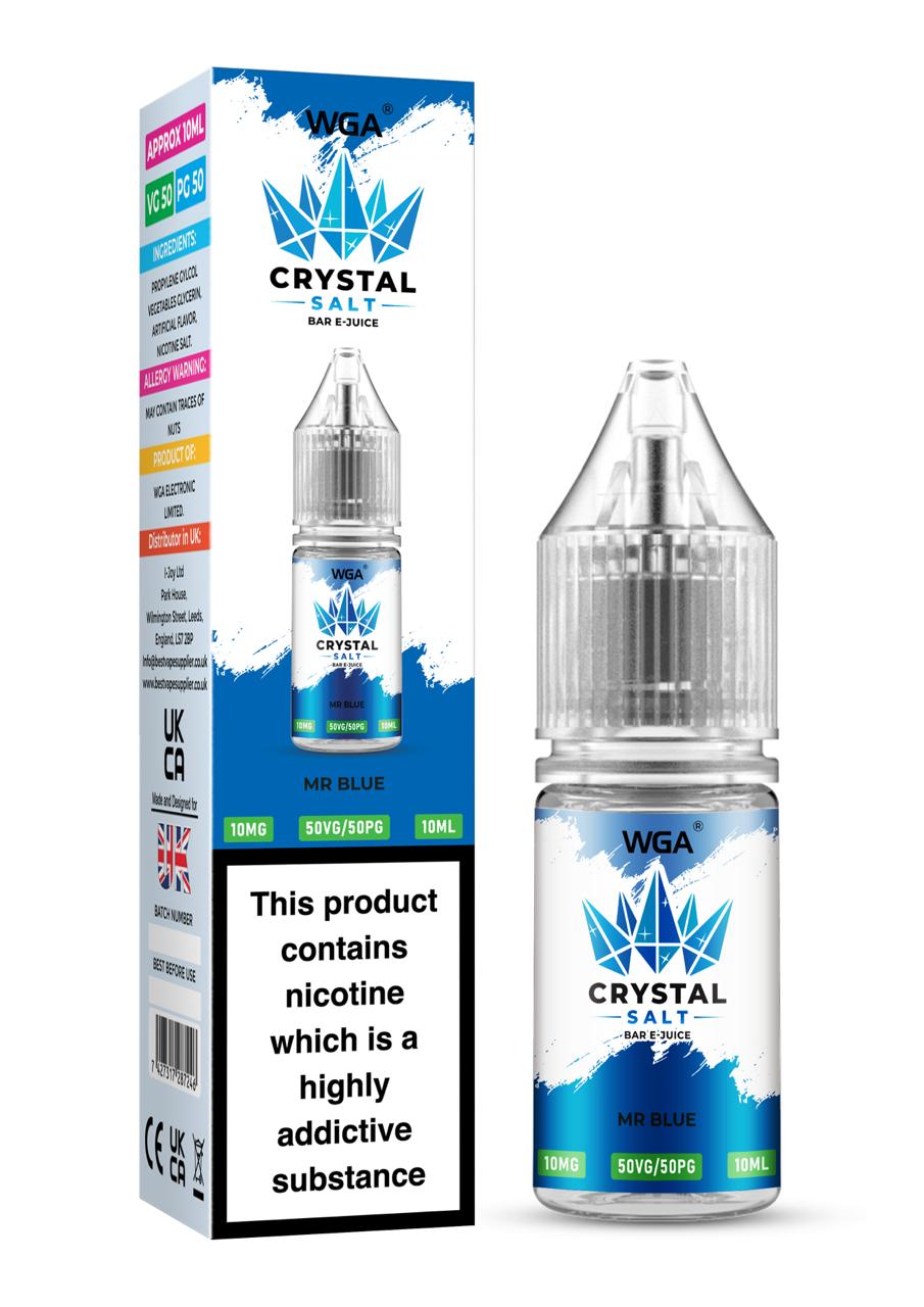 WGA Crystal Salt Disposable Vape – 600 Puffs | 20mg Nicotine Salt