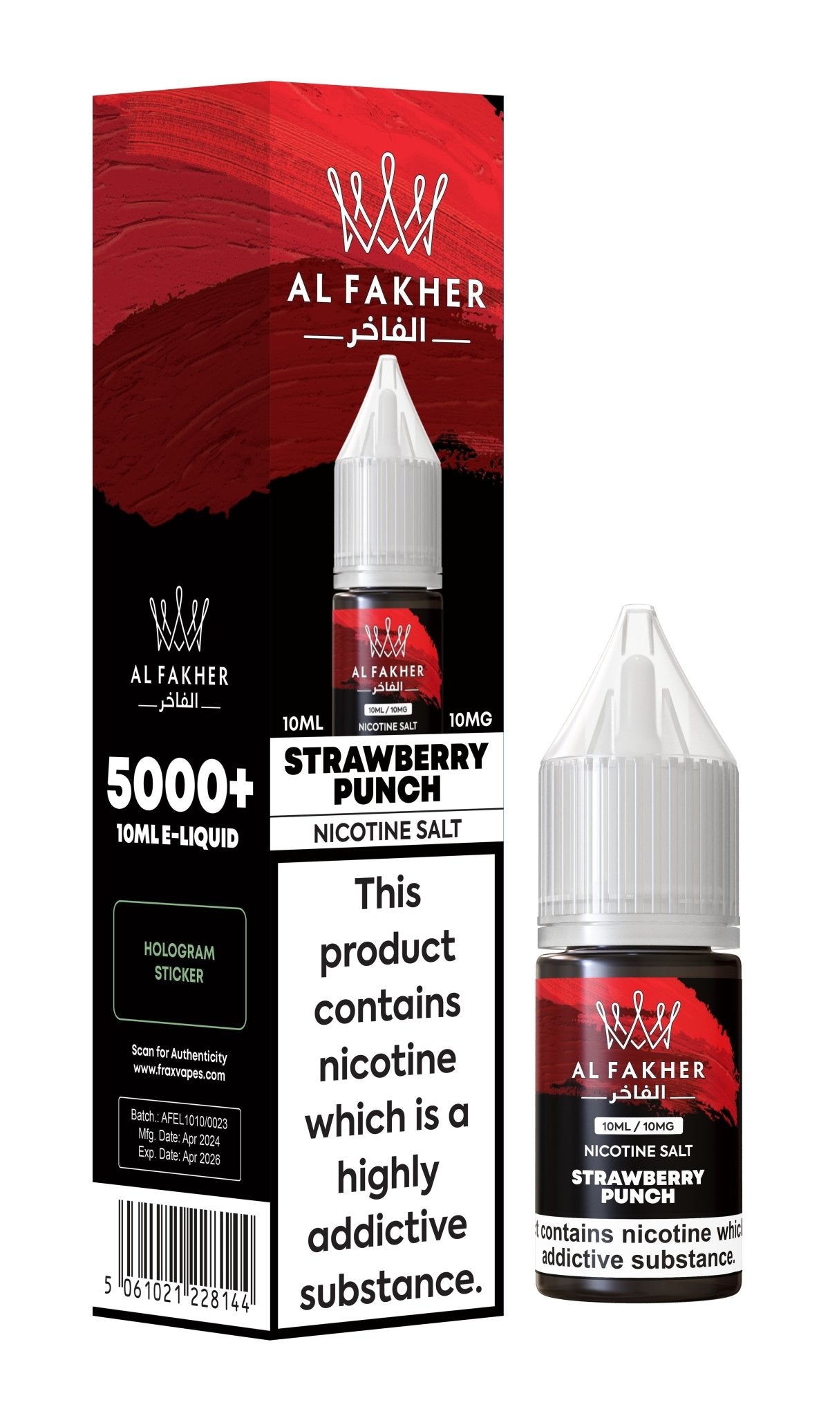 Al Fakher Nic Salt 10ml E-Liquid Box of 10 - Vape & Candy Wholesale Al Fakher Nic Salt 10ml E-Liquid Box of 10 - Vape & Candy Wholesale