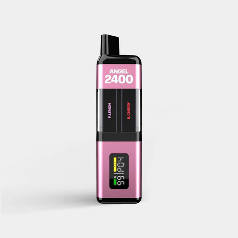 Angel 2400 4‑in‑1 Rechargeable Disposable Vape Kit – Pink Edition – Pack of 5 - Vape & Candy Wholesale