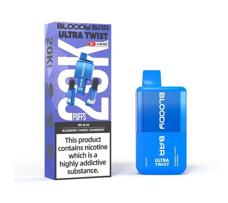 Bloody Bar Ultra Twist 20000 Vape Box of 5