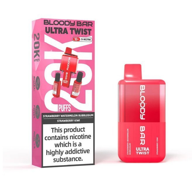 Bloody Bar Ultra Twist 20000 Vape Box of 5