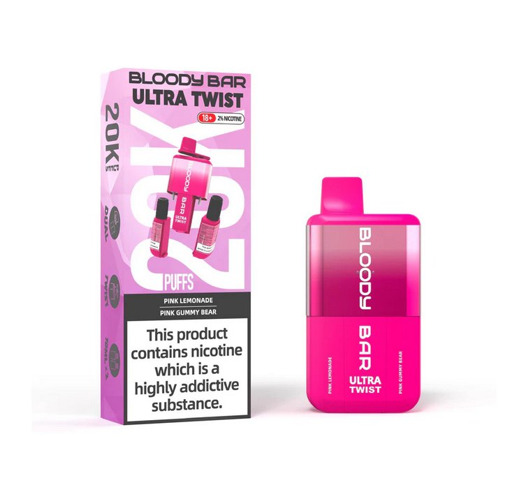 Bloody Bar Ultra Twist 20000 Vape Box of 5