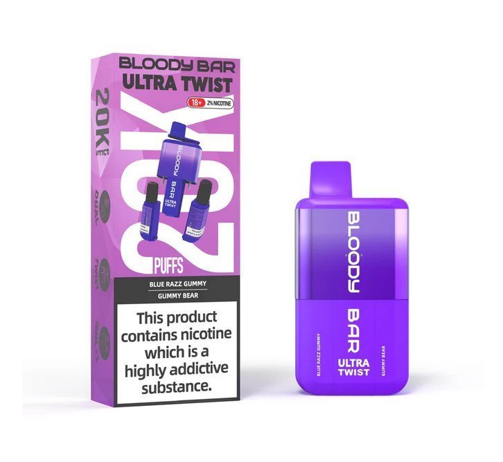 Bloody Bar Ultra Twist 20000 Vape Box of 5
