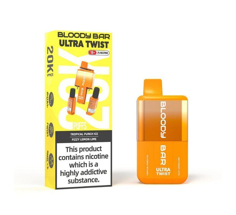 Bloody Bar Ultra Twist 20000 Vape Box of 5