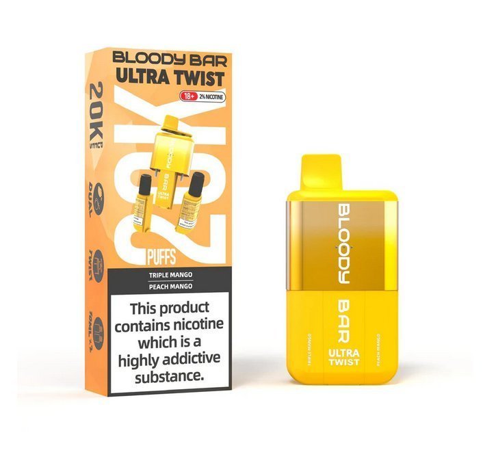 Bloody Bar Ultra Twist 20000 Vape Box of 5