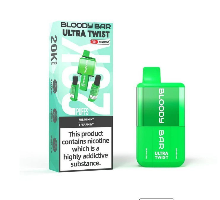 Bloody Bar Ultra Twist 20000 Vape Box of 5