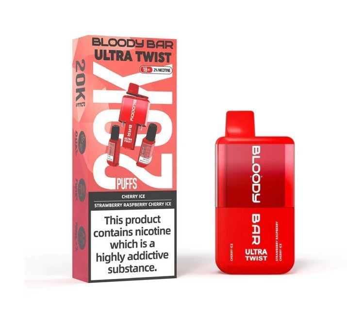 Bloody Bar Ultra Twist 20000 Vape Box of 5