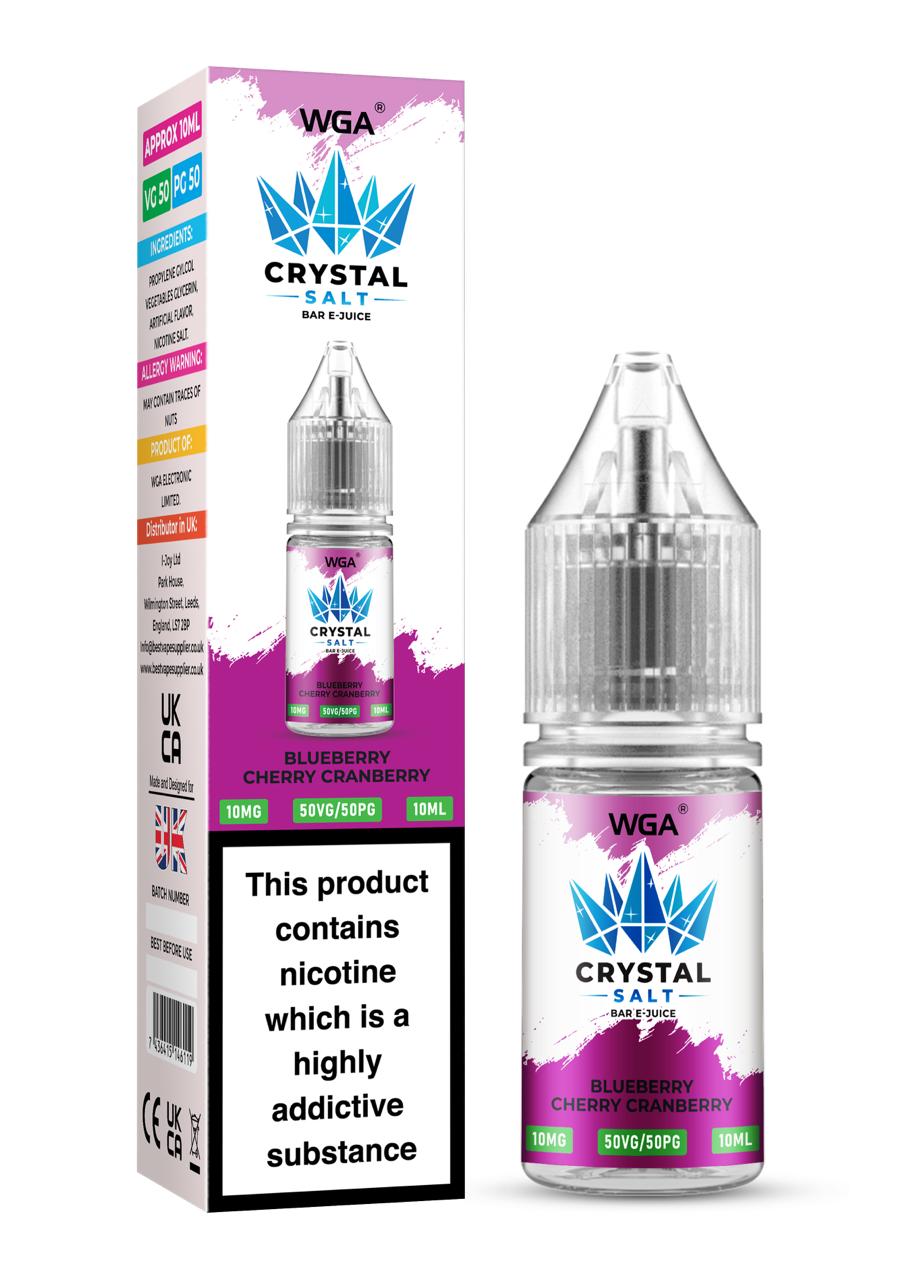 WGA Crystal Salt Disposable Vape – 600 Puffs | 20mg Nicotine Salt