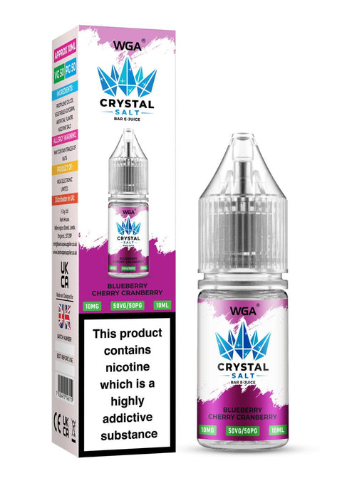 WGA Crystal Salt Disposable Vape – 600 Puffs | 20mg Nicotine Salt - Vape & Candy Wholesale