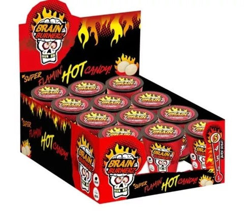 Brain Blasterz Flamin Hot Candy Pack of 12 - Vape & Candy Wholesale