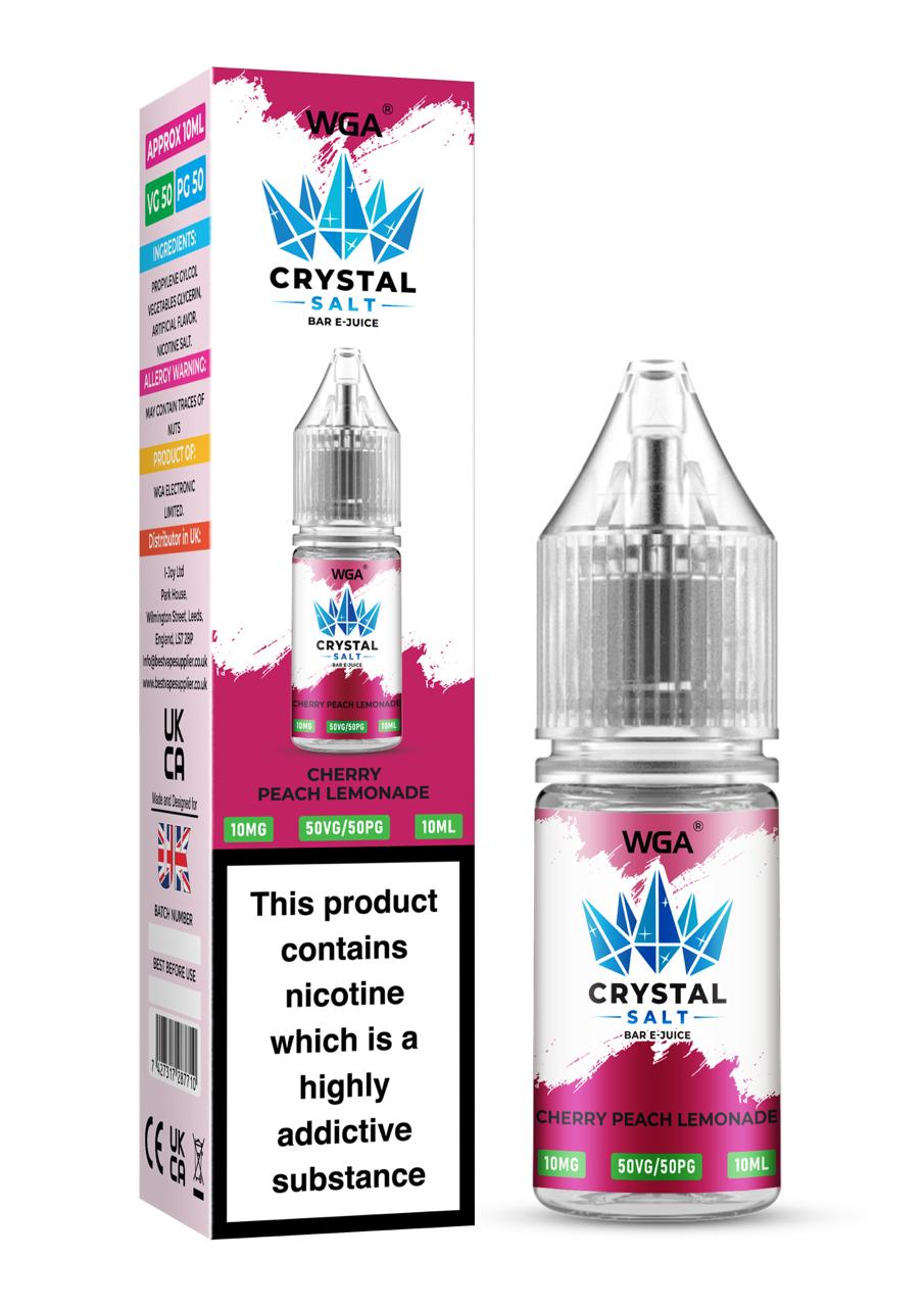 WGA Crystal Salt Disposable Vape – 600 Puffs | 20mg Nicotine Salt