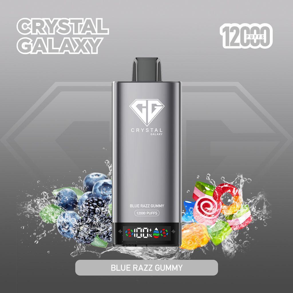 Crystal Galaxy 12k Disposable Vape Box of 10 Vape & Candy Wholesale