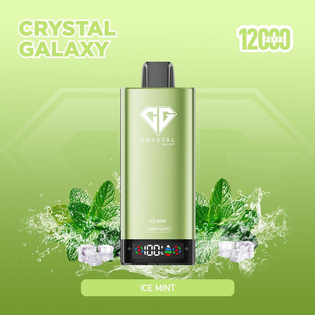 Crystal Galaxy 12k Disposable Vape Box of 10 Vape & Candy Wholesale