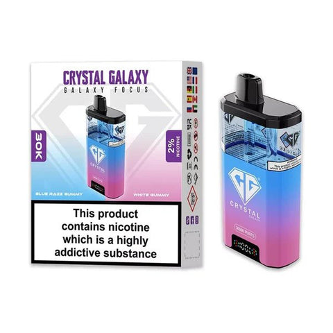 Crystal Galaxy 30k Disposable Vape Box of 5 - Vape & Candy Wholesale