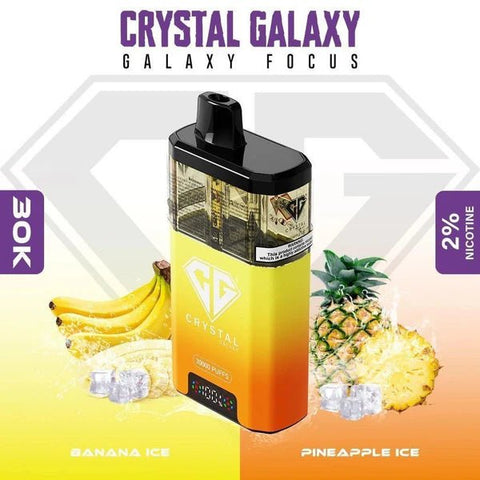 Crystal Galaxy 30k Disposable Vape Box of 5 - Vape & Candy Wholesale