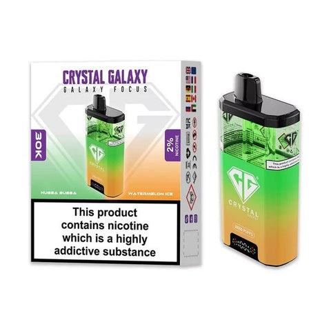 Crystal Galaxy 30k Disposable Vape Box of 5 - Vape & Candy Wholesale