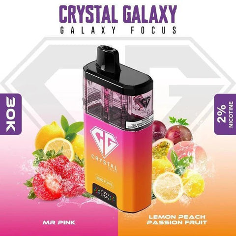 Crystal Galaxy 30k Disposable Vape Box of 5 - Vape & Candy Wholesale