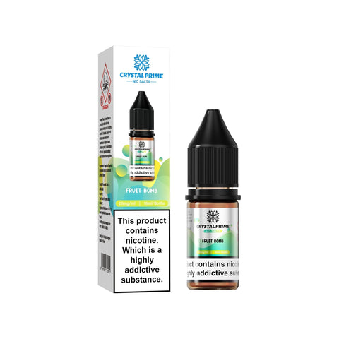 Crystal Prime 7000 Nic Salts 10ml Box of 10 - Vape & Candy Wholesale