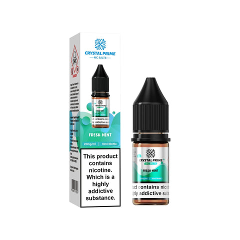Crystal Prime 7000 Nic Salts 10ml Box of 10 - Vape & Candy Wholesale
