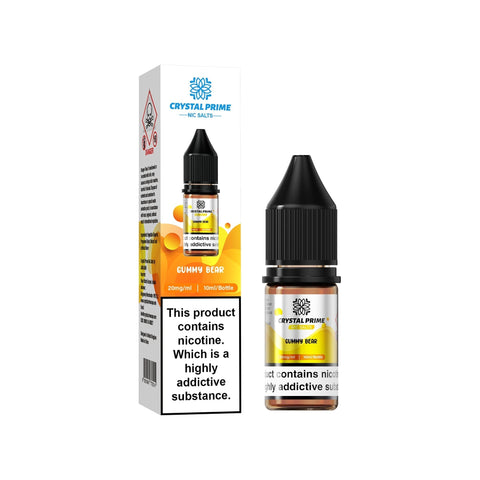 Crystal Prime 7000 Nic Salts 10ml Box of 10 - Vape & Candy Wholesale