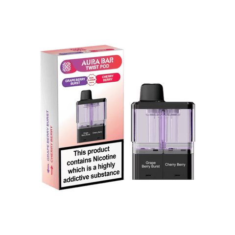Crystal Prime Aura Bar 40K Prefilled Replacement Pods - Vape & Candy Wholesale